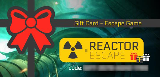 The Reactor Escape Gift Card